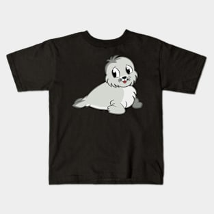 Cute and Adorable Seal Mammal Animal Kids T-Shirt